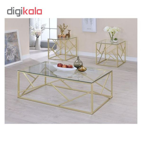 میز پذیرایی مچموعه 3 عددی کد 6628.1A