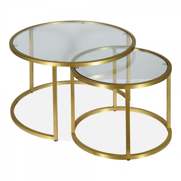 میز عسلی کد T82 مجموعه 2 عددی