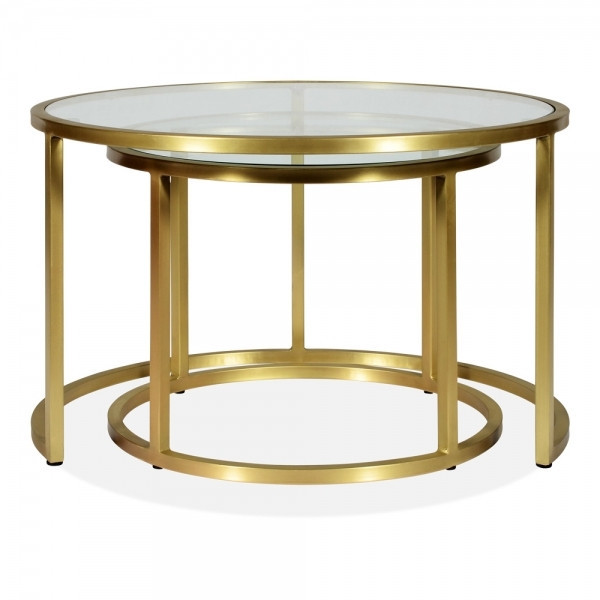 میز عسلی کد T82 مجموعه 2 عددی
